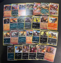 27x Pokemon Houndoom Houndour Ex V Card Lot - Holo Rare Vintage Cards - Image 1