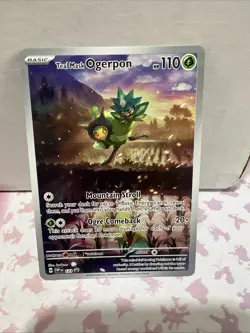 Teal Mask Ogerpon 123 Sv: Scarlet & Violet Promo Cards Holo - Image 1