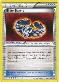 Silver Bangle 88/101 - Pokemon Plasma Blast Uncommon Trainer Card - Image 1