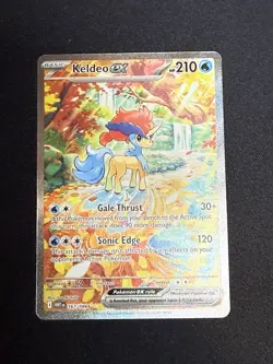 Pokemon TCG Keldeo EX White Flare Card 167/086 Special Illustration Rare - Image 1