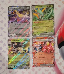 4 EX Pokemon Card Lot (NM - LP) - Image 1
