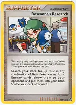 Pokemon Secret Wonders Uncommon Card - Roseanne's Research 125/132 - Image 1