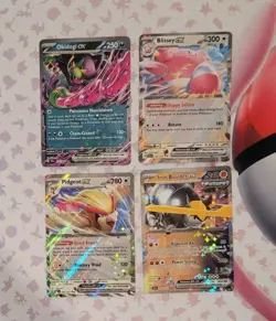 4 EX Pokemon Card Lot (NM - LP) - Image 1