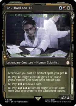 Dr. Madison Li (Showcase) -Foil Near Mint MTG Universes Beyond: Fallout - Image 1