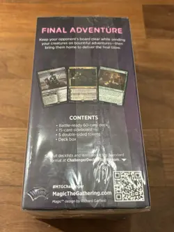 MTG Final Adventure 2020 Challenger Deck Sealed Magic The Gathering - Image 3