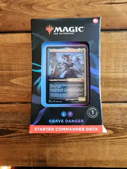 Magic: The Gathering Starter Commander Deck - Grave Danger (Blue-Black) | Ready- - Image 1