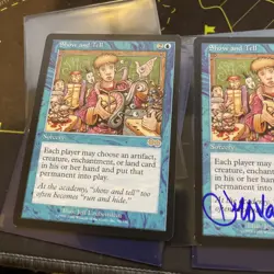 Show and Tell Urza's Saga NM- MTG Magic the Gathering - Image 2
