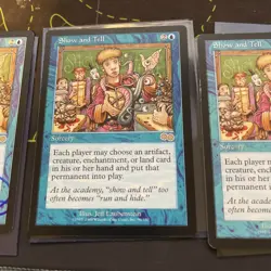 Show and Tell Urza's Saga NM- MTG Magic the Gathering - Image 4