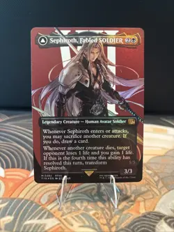 Sephiroth, Fabled SOLDIER (0382) (Borderless) Final Fantasy Foil - Image 1