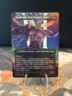 Sephiroth, Fabled SOLDIER (0382) (Borderless) Final Fantasy Foil - Image 2