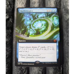 Magic: The Gathering Mathemagics Sorcery Secrets of Strixhaven Blue Regular 2026 - Image 1