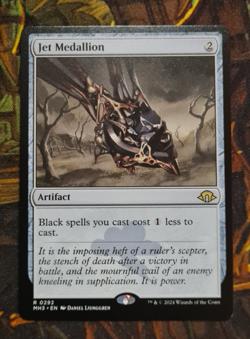 Jet Medallion - Rare (MH 292) Regular - Modern Horizons 3 - MTG -NM - Image 1