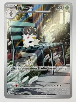 Pokemon Spewpa Illustration Rare Holo Perfect Order 089/088 - Image 1