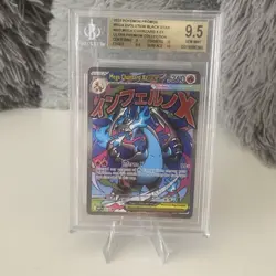 Pokemon TCG: BGS 9.5 Mega Charizard X ex PROMO #023 Beckett - Image 1