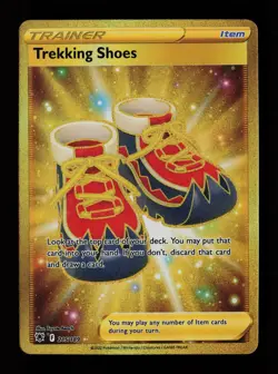 Trekking Shoes 215/189 Secret Rare Astral Radiance Pokemon Cards - Image 1