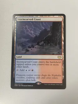 MTG Stormcarved Coast Innistrad: Crimson Vow 265/277 Regular Rare - Image 1