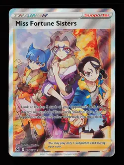 Miss Fortune Sisters 194/196 Ultra Rare Lost Origin Pokemon Cards - Image 1