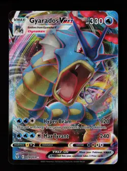 Gyarados VMAX 029/203 Holo VMAX Rare Evolving Skies Pokemon Cards - Image 1
