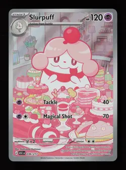 Slurpuff 236/217 Illustration Rare Ascended Heroes Pokemon Cards - Image 1