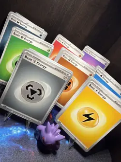 Pokemon TCG 179 Energy Card Lot - MINT Bulk for Deck Building & Crafts! - Image 1