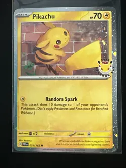 2026 POKEMON TEF EN-TEMPORAL FORCES #051 PIKACHU POKEMON DAY 2026 COLLECTION NM - Image 1