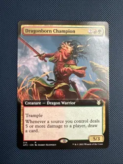 MTG Dragonborn Champion Adventures in the Forgotten Realms (AFC) NM - Image 1