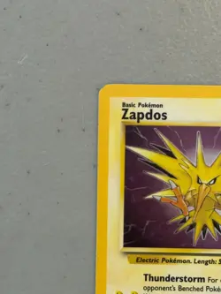 Zapdos – Pokemon Fossil - Unlimited - 15/62 – Holo rare – LP - Image 2