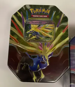 POKEMON Azure Legends Tin Set Lot Of 3 Dialga EX, Xerneas EX, Kyogre EX, NEW - Image 2