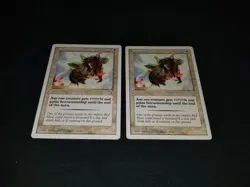 MTG 1x Portal 3 Kingdoms P3K white common LP Riding Red hare - ships w/ tracking - Image 1