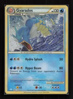 Gyarados 007/034 holo TCG Classic Blastoise Pokemon Near Mint - Image 1