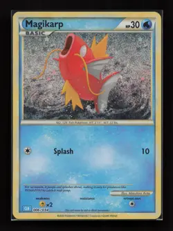 Magikarp 006/034 holo TCG Classic Blastoise Pokemon Near Mint - Image 1