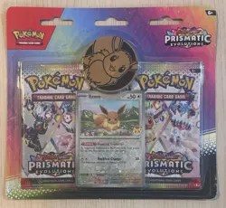 Pokemon TCG Prismatic Evolutions: 2 Pack Blister New Factory Sealed - Image 1