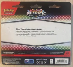Pokemon TCG Prismatic Evolutions: 2 Pack Blister New Factory Sealed - Image 2