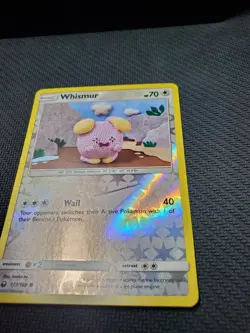 Pokemon Whismur 117/168 Celestial Storm 2018 English Common Reverse Holo - Image 3