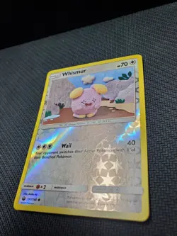 Pokemon Whismur 117/168 Celestial Storm 2018 English Common Reverse Holo - Image 4