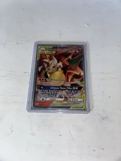 Pokemon TCG - Charizard & Braixen GX - 22/236 - With Sleave - Image 1