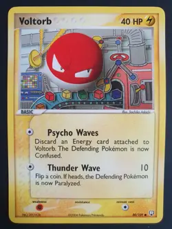Voltorb 80/109 - Team Rocket Returns Set - Pokemon Card - Near Mint Condition - Image 1