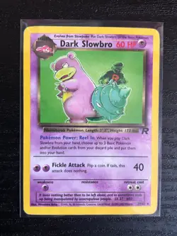 Pokemon TCG Dark Slowbro Card 29/82 Team Rocket - Image 1