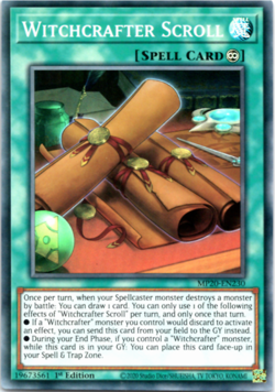Witchcrafter Scroll - MP20-EN230 - Super Rare - 1st Edition - Yugioh - Image 1