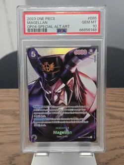 One Piece Magellan PSA 10 Special Alt Art Foil - Image 1