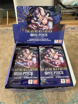 24x One Piece TCG OP14 The Azure Sea's Seven - Dead Booster Packs - Image 1