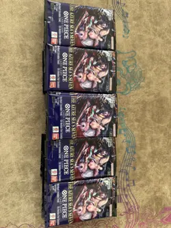 24x One Piece TCG OP14 The Azure Sea's Seven - Dead Booster Packs - Image 3