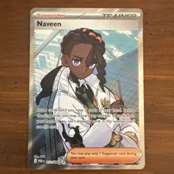 Naveen Ultra Rare Trainer Perfect Order Pokemon Card - Image 1