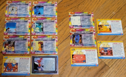 Pokemon Movie and Pikachu's Vacation Topps Cards 8 Holo 5 Regular HP-LP - Image 2