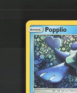 Popplio SM03 Sun & Moon Black Star Promo Holo Pokemon Card LP - Image 3