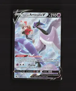 Galarian Articuno V TG16/TG30 Astral Radiance Ultra Rare Holo Pokemon Card NM - Image 1