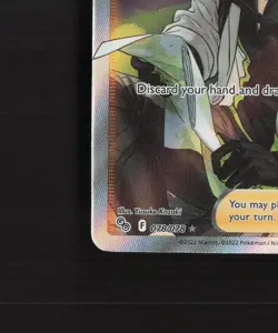 Professor's Research 078/078 Pokemon GO Full Art Ultra Rare Holo Pokemon Card NM - Image 5