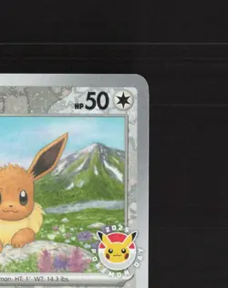 Eevee 074/131 Prismatic Evolutions STAMPED Reverse Holo Pokemon Card NM - Image 4