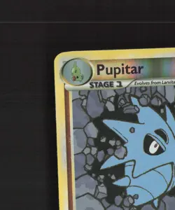 Pupitar 38/95 Unleashed Reverse Holo Pokemon Card LP - Image 3