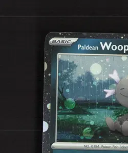 Paldean Wooper SVP 041 Scarlet & Violet Black Star Promo Holo Pokemon Card LP+ - Image 3